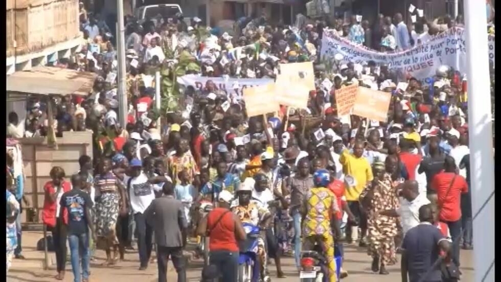 Benin Republic Police Teargas Wage Inflation Protesters TheNewsGiant