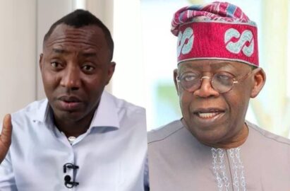 BREAKING: Sowore Says Tinubu, Aides Likely Hiding President’s Stroke Attack