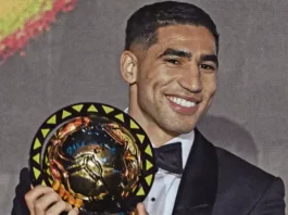 PSG’s Hakimi Beats Salah, Osimhen To Win African Footballer Of The Year