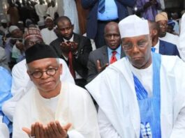 Atiku Raises Alarm On El-Rufai’s Bleeding Nose And Poor Health In Detention
