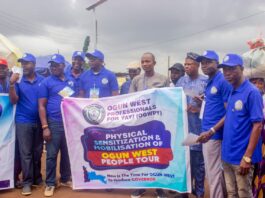 Ogun West Professionals’ Sensitisation Tour: Breaking The Jinx, Consolidating 2027 Game For Yayi