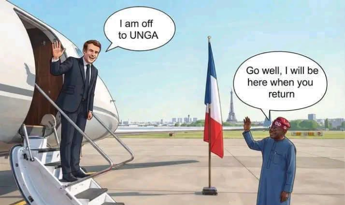 TINUBUmacronCARTOON