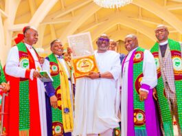 Gov Oborevwori Bags CAN’s Christian Icon Award
